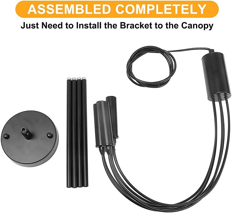 6-Light 60 cm gyertya stílus Csillárok Fém Szputnyik Festett felületek Szüret Ország 110-120 V 220-240 V 2026 - $194.99 –P1