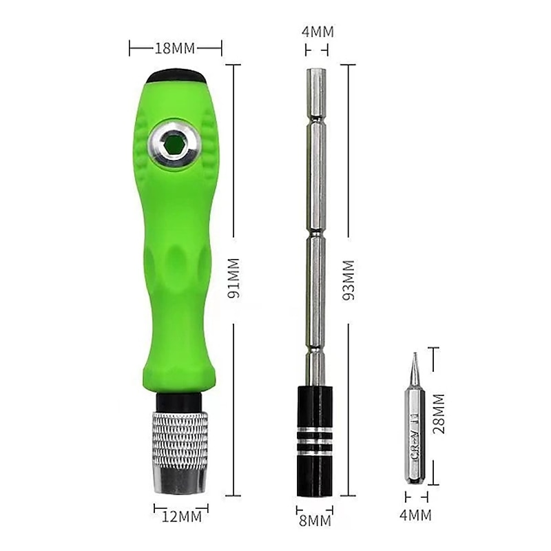 32 In 1 Screwdriver Set With Case, For Assembly And Disassembly Of Machine, Must Be Good, Multi-functional Screwdriver Kit, Special-Shaped Tools, Five Star Screwdriver, Y-Type Triangle Repair Kit 2025 - $6.99 –P2