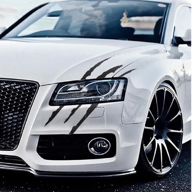 starfire 40x12cm auto sticker reflecterende monster klauw kras streep merken koplamp sticker auto stickers auto accessoires 2025 - $7.99 –P7