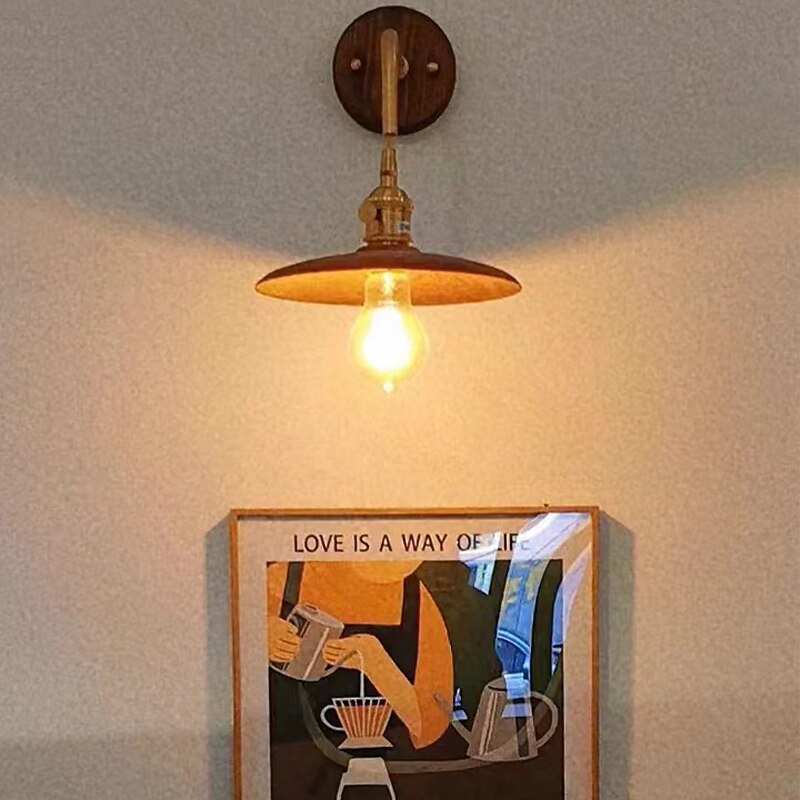 Applique Da Parete A Led In Legno Lampada Da Lettura Comodini Lampada Da Parete Bianco Caldo Per Corridoio Camera Da Letto Scale Hotel del 2025 a $82.99 –P5