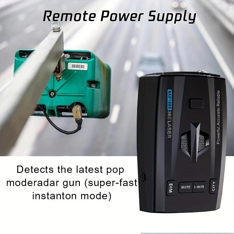 RAD2000 Car Detector 12V English Russian Laser Rador Detection Speed Alarm Warning X K Ka Band Auto Accessory 2025 - $42.99 –P7
