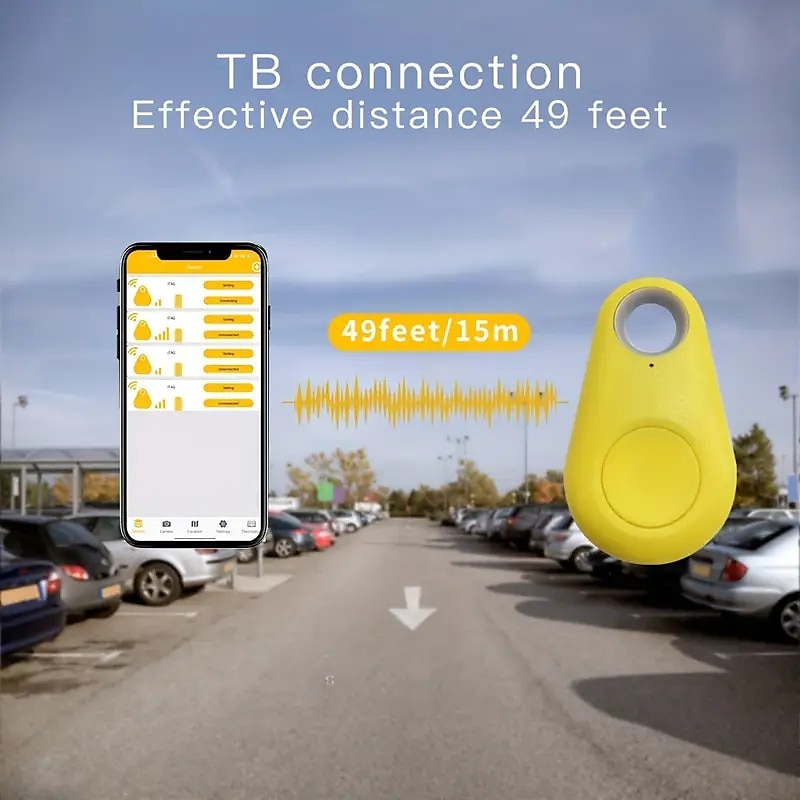 2025年 鍵やペットを再び紛失することはありません 1 個のスマートキーファインダーロケーター & ペット紛失防止GPSトラッカー  コレクション – $8.99 –P6