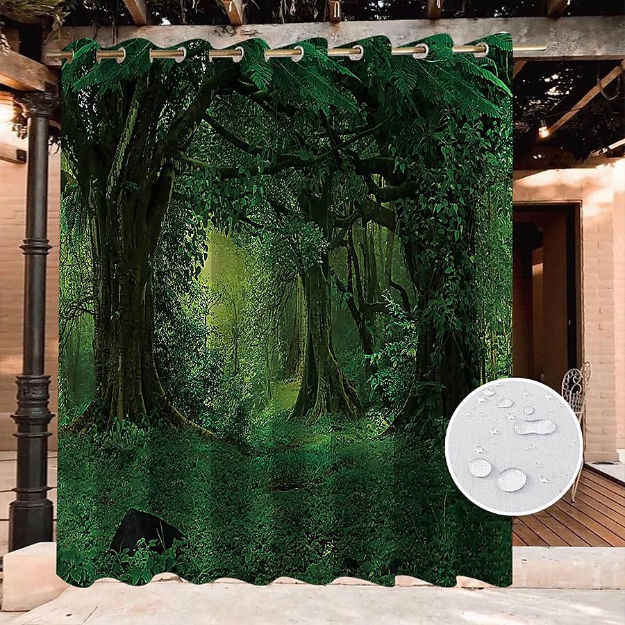 cortinas impermeables al aire libre para el patio de la boda interior cortinas gruesas con ojales de privacidad para el dormitorio de la boda, la sala de estar, el porche, la pérgola, la cabaña, 1 2025 - $31.99 –P5