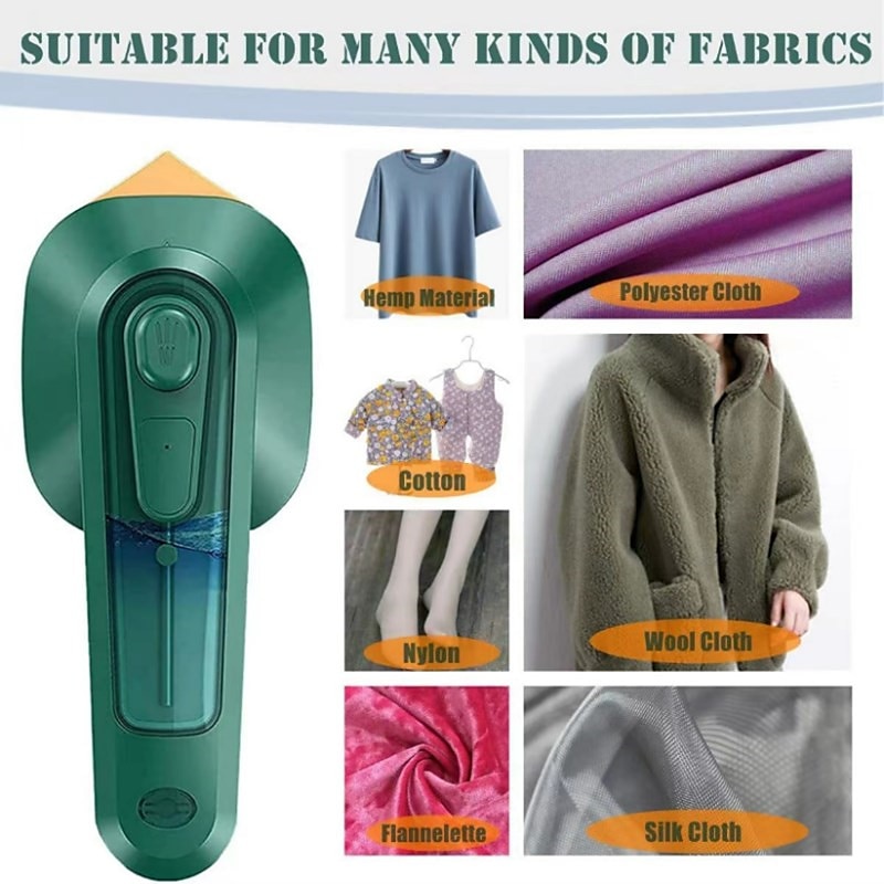 mini kledingstuk stoomboot draagbare handheld stoomstrijkijzer warmte persmachine thuis reizen voor kleding strijken nat droog strijken machine 2025 - $27.99 –P8