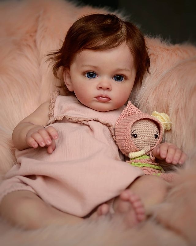 22 pouce Poupée Reborn Jouet pour Bébé & Nourrisson Poupée Reborn Toddler Poupée Poupée bébé Reborn Bébé Nouveau née réaliste Cadeau Vinyle W-2142JS cadeaux noël enfant avec vêtements et accessoires de 2025 ? $139.99 –P1