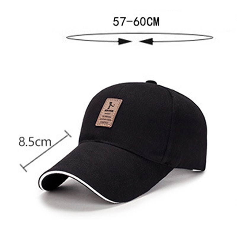 Per uomo Unisex Cappellino da baseball Cappello da camionista Nero Bianco Poliestere Viaggi Stile da spiaggia Esterno Da mare Liscio Regolabile Crema solare Traspirante Di tendenza del 2026 a $17.99 –P16
