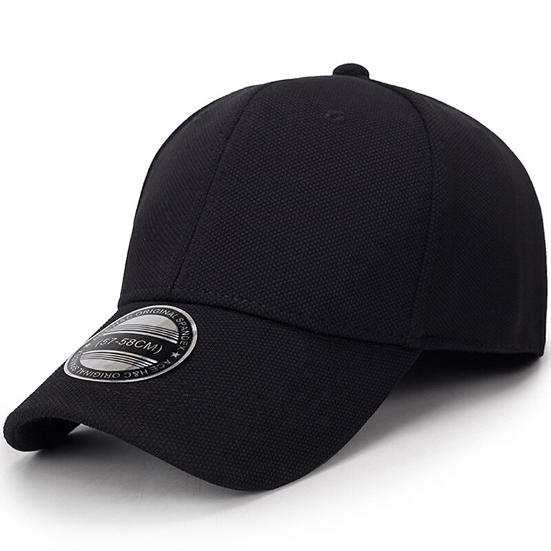 Men's Baseball Cap Trucker Hat Black Deep Blue Polyester Travel Beach Outdoor Vacation Plain Adjustable Sunscreen Breathable Fashion 2025 - $8.49 –P8