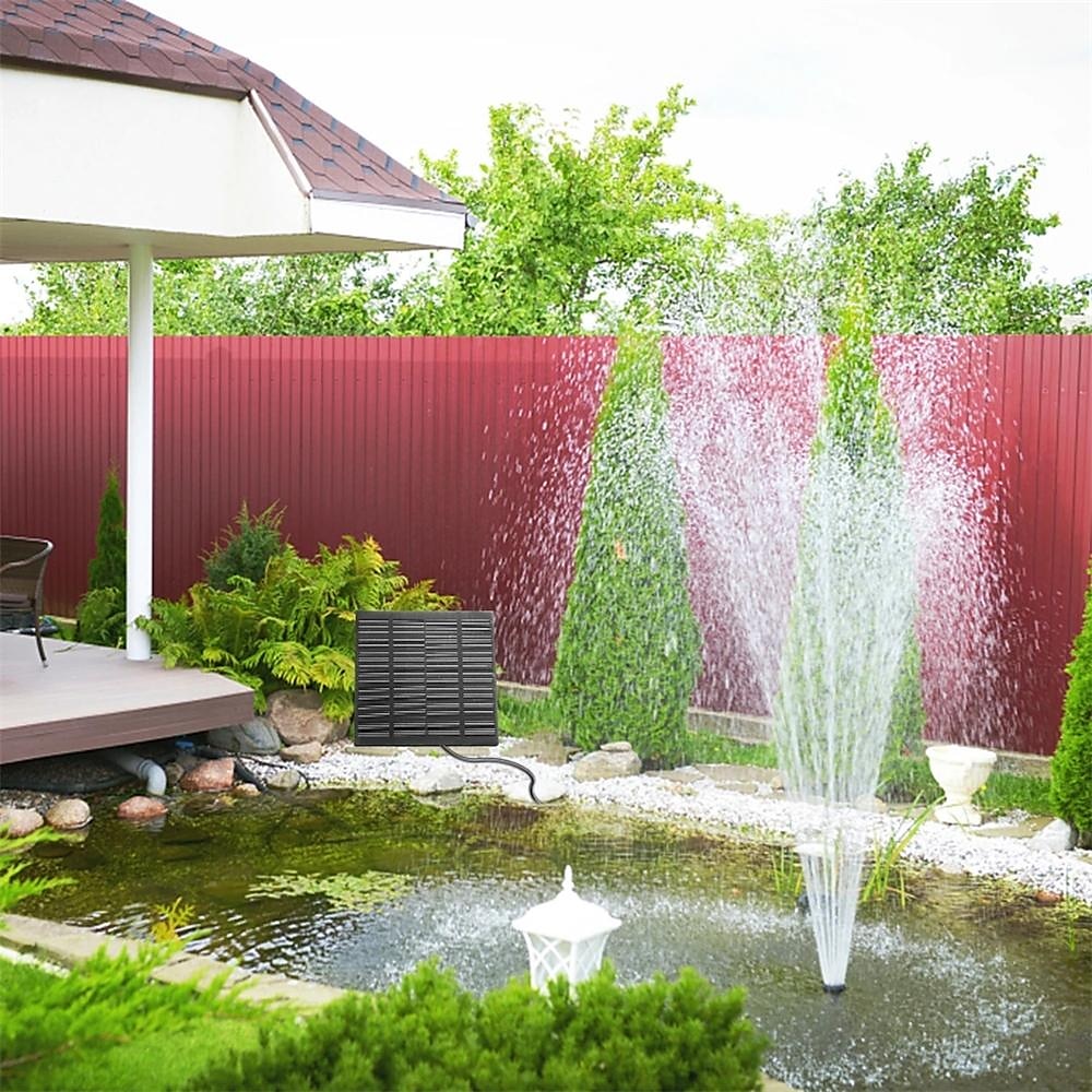 fonte solar bomba de água fonte solar jardim lagoa cachoeira ao ar livre banho de pássaros fonte vista fonte decoração do jardim sem iluminação de 2025 por $24.99 –P7