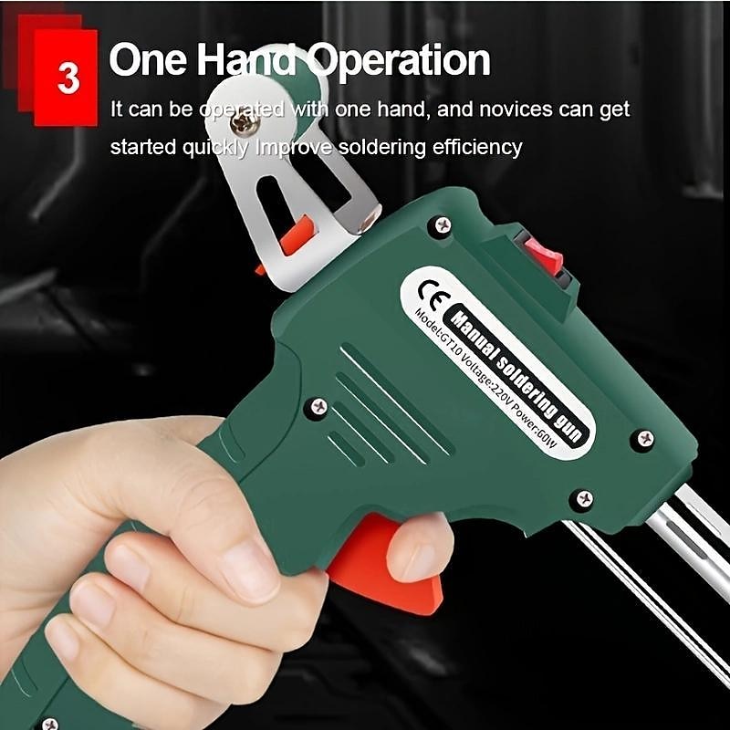 60W Automatic Soldering Gun Kit - Perfect for Electronics Projects 2025 - $26.99 –P1
