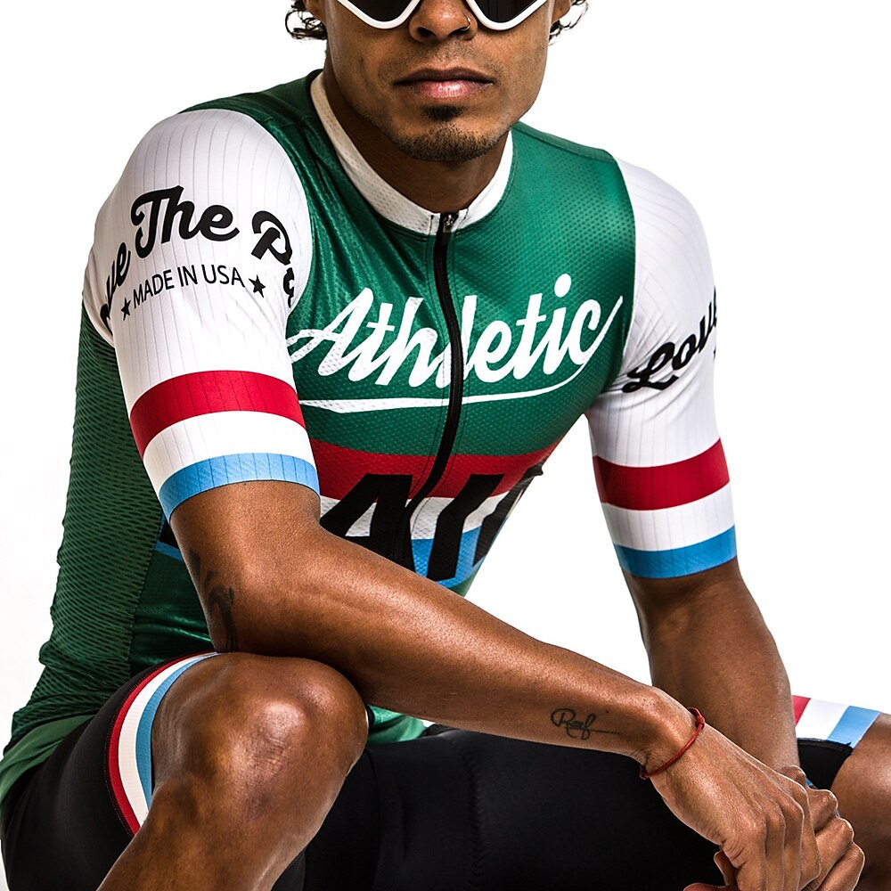 Bărbați Jersey de ciclism cu pantaloni scurți Manșon scurt Ciclism montan Ciclism stradal Trifoi Grafic Bicicletă Costume Pad 3D Respirabil Uscare rapidă Înapoi de buzunar Poliester Spandex Sport 2025 - $41.99 -P1