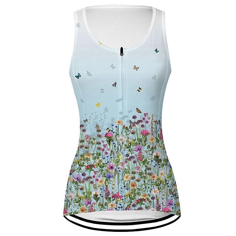 Per donna Gilet da ciclismo Maglia da ciclismo Senza maniche Bicicletta Gilet / Gilet Maglietta / Maglia Superiore con 3 tasche posteriori Ciclismo da montagna Cicismo su strada Traspirante del 2025 a zł100.99 –P1
