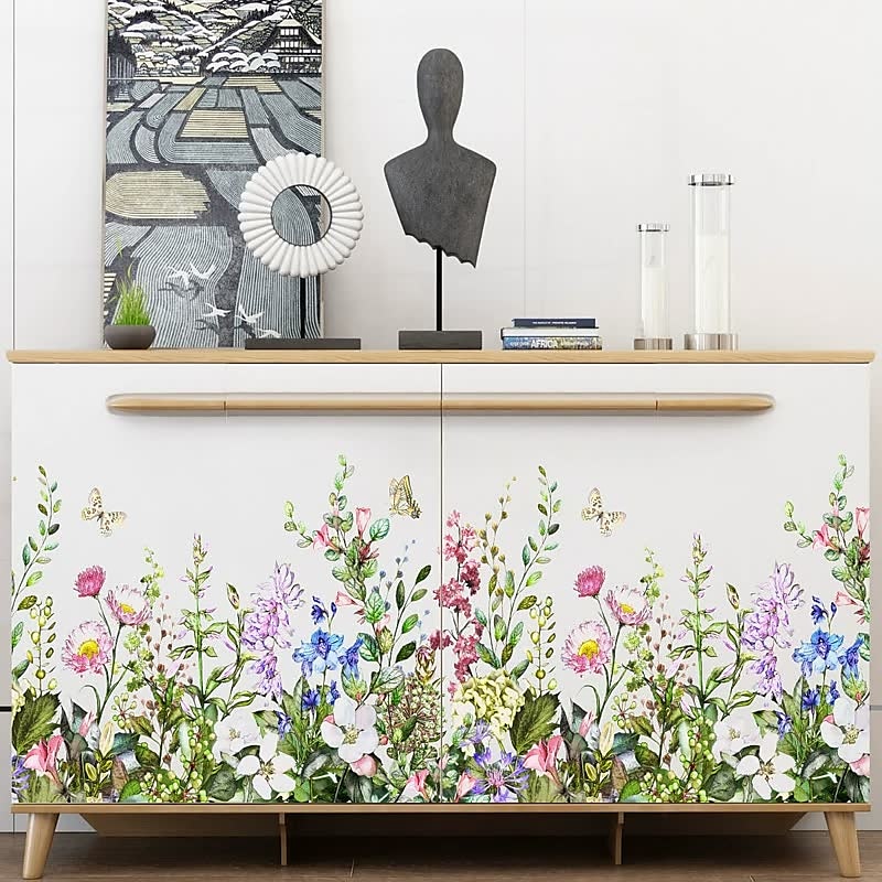 Piante Verdi Adesivi Murali Fiori Decalcomanie Adesivi Murali In Vinile Fiori Rimovibili Fai Da Te Arte Murale Murale Per Aula Uffici Camera Da Letto Soggiorno Decorazione Domestica del 2025 a $7.99 –P3