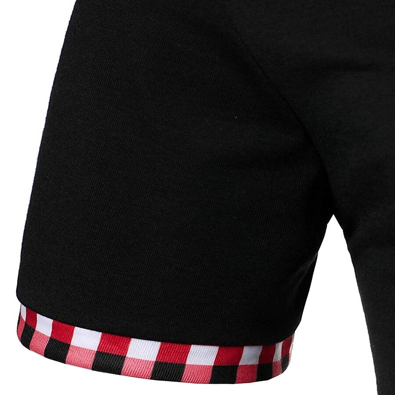 Herren Poloshirt Golfhemd Casual Festtage Kargen Kurzarm Modisch Basic Glatt Klassisch Sommer Regular Fit Schwarz Weiß Dunkelmarine Poloshirt 2025 - $18.99 –P7