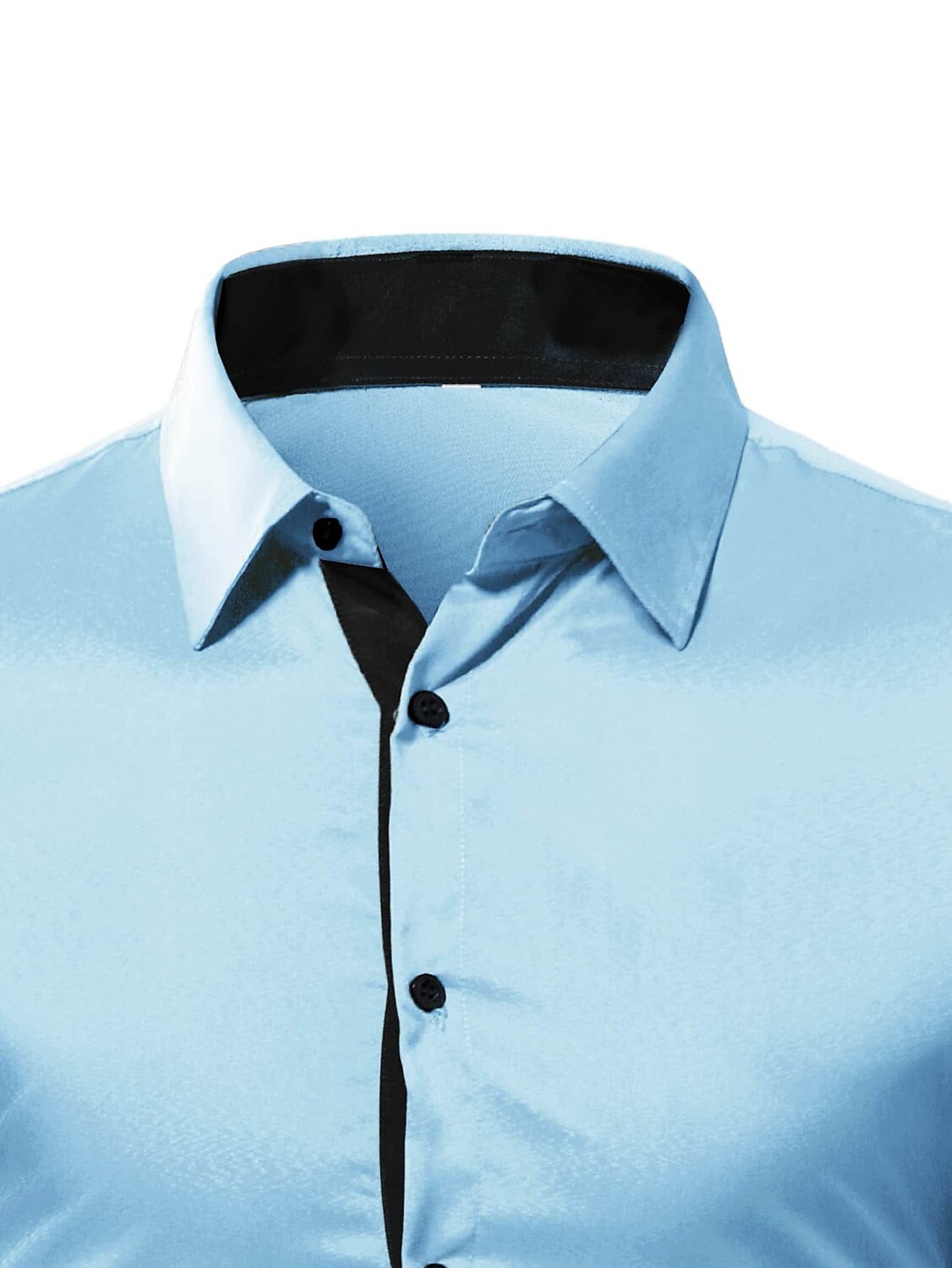 Hombre Camisa Camisa de verano Abotonar la camisa Camisa casual Negro Blanco Azul Piscina Verde Ejército Manga Larga Plano Diseño Diario Vacaciones Ropa Moda Casual Cómodo 2025 - $19.49 –P14