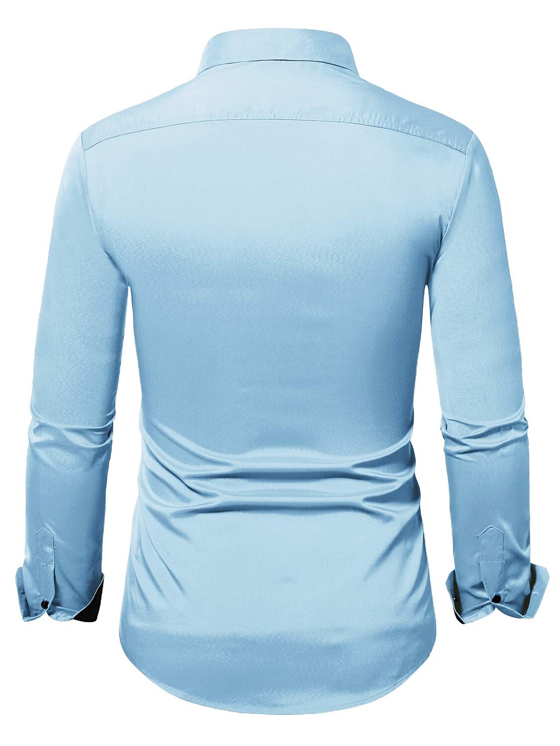 Hombre Camisa Camisa de verano Abotonar la camisa Camisa casual Negro Blanco Azul Piscina Verde Ejército Manga Larga Plano Diseño Diario Vacaciones Ropa Moda Casual Cómodo 2025 - $19.49 –P13