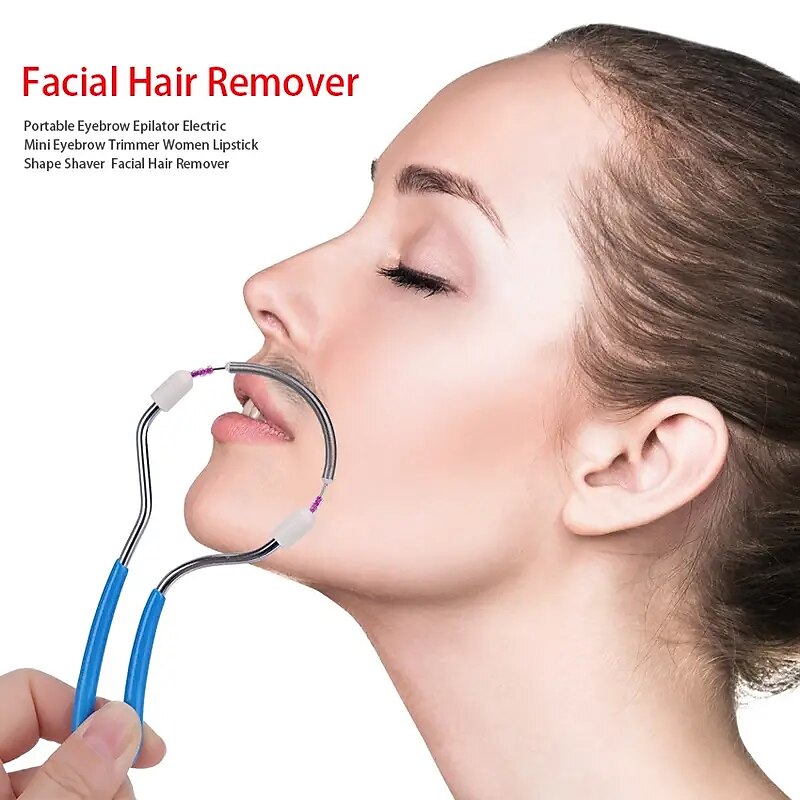 Facial Hair Remover For Women. Remove Unwanted Hair On Upper Lip Chin Face Or Neck  The Original Hair Remover Spring For Unsightly Hair 2025 - $8.99 –P6