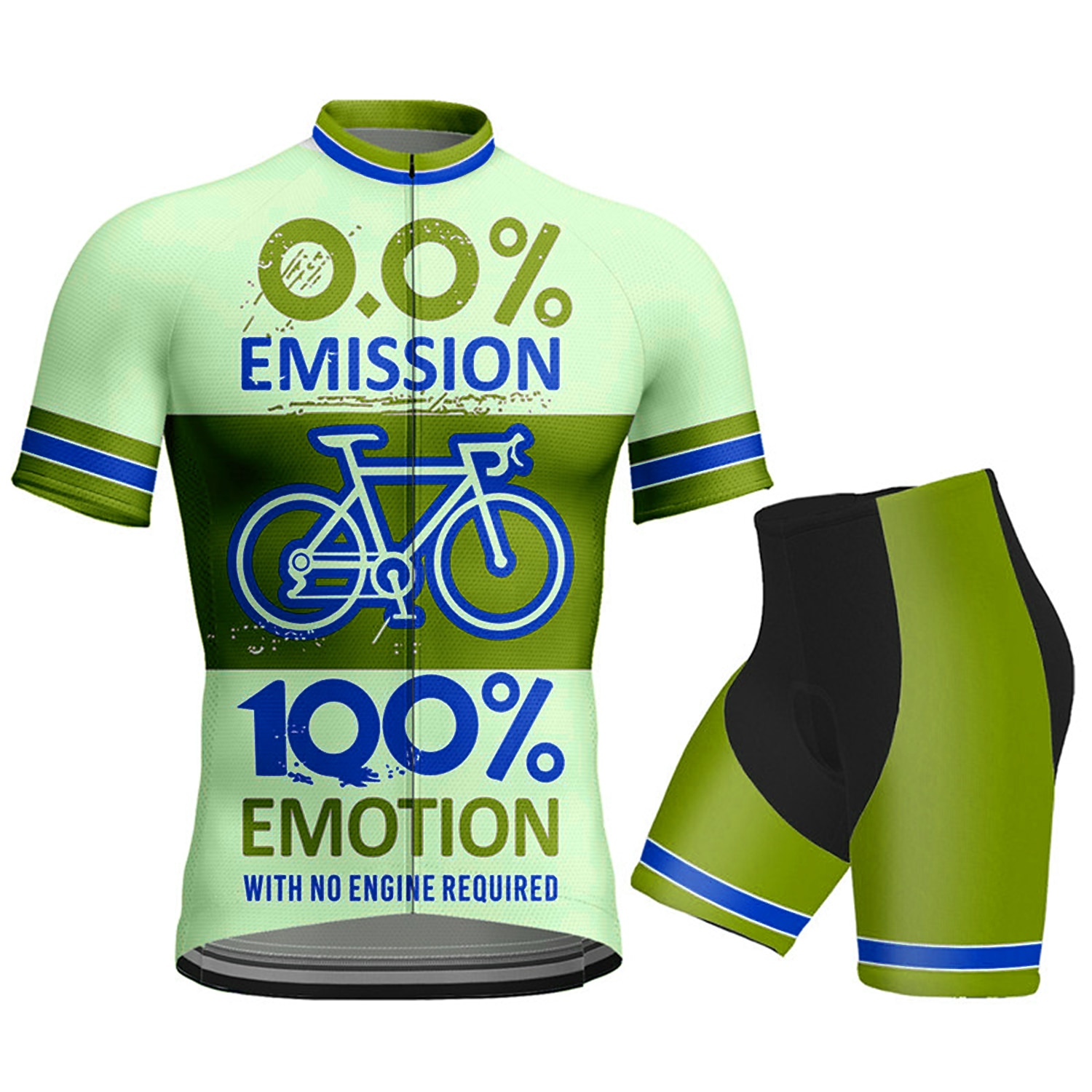 2026年 男性用 ショーツ付きサイクリングジャージー 半袖 マウンテンサイクリング ロードバイク 夏 春 ブラック ワイン カーキ色 グラフィック 文字＆番号 おかしい バイク 3Dパッド 速乾性 後ポケット 吸汗性 高通気性 スパンデックス スポーツ 衣類  コレクション – $43.99 –P5