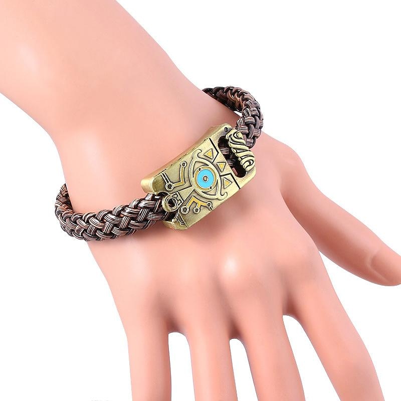 náramek zelda legenda o Zeldě: slzy království pu kožený řemínek slitina náramku cosplay doplňky 2025 - $15.49 –P7