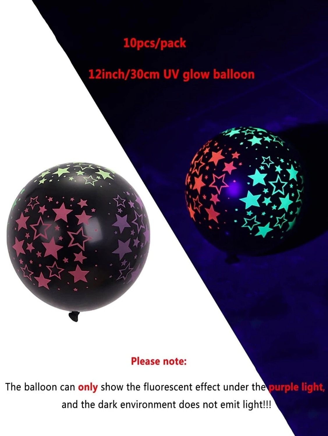 10pcs Glow in the Dark Balloon 12inch 30cm Carnival Party Decoration Transparent Fluorescent Wave Dot Candy Color Dot Wedding Party Decoration 2026 - $9.49 –P7