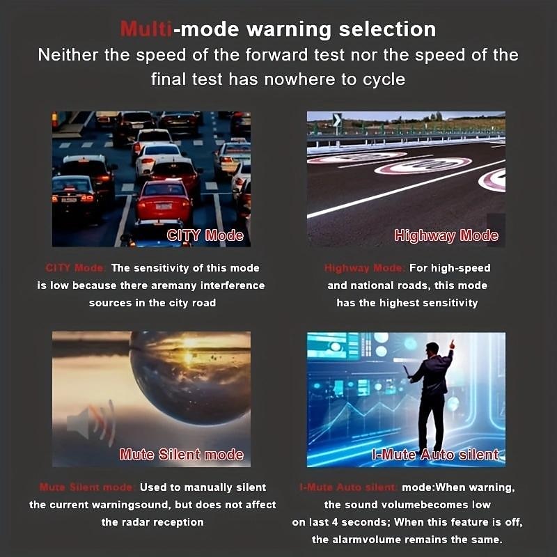 RAD2000 Car Detector 12V English Russian Laser Rador Detection Speed Alarm Warning X K Ka Band Auto Accessory 2025 - $42.99 –P6