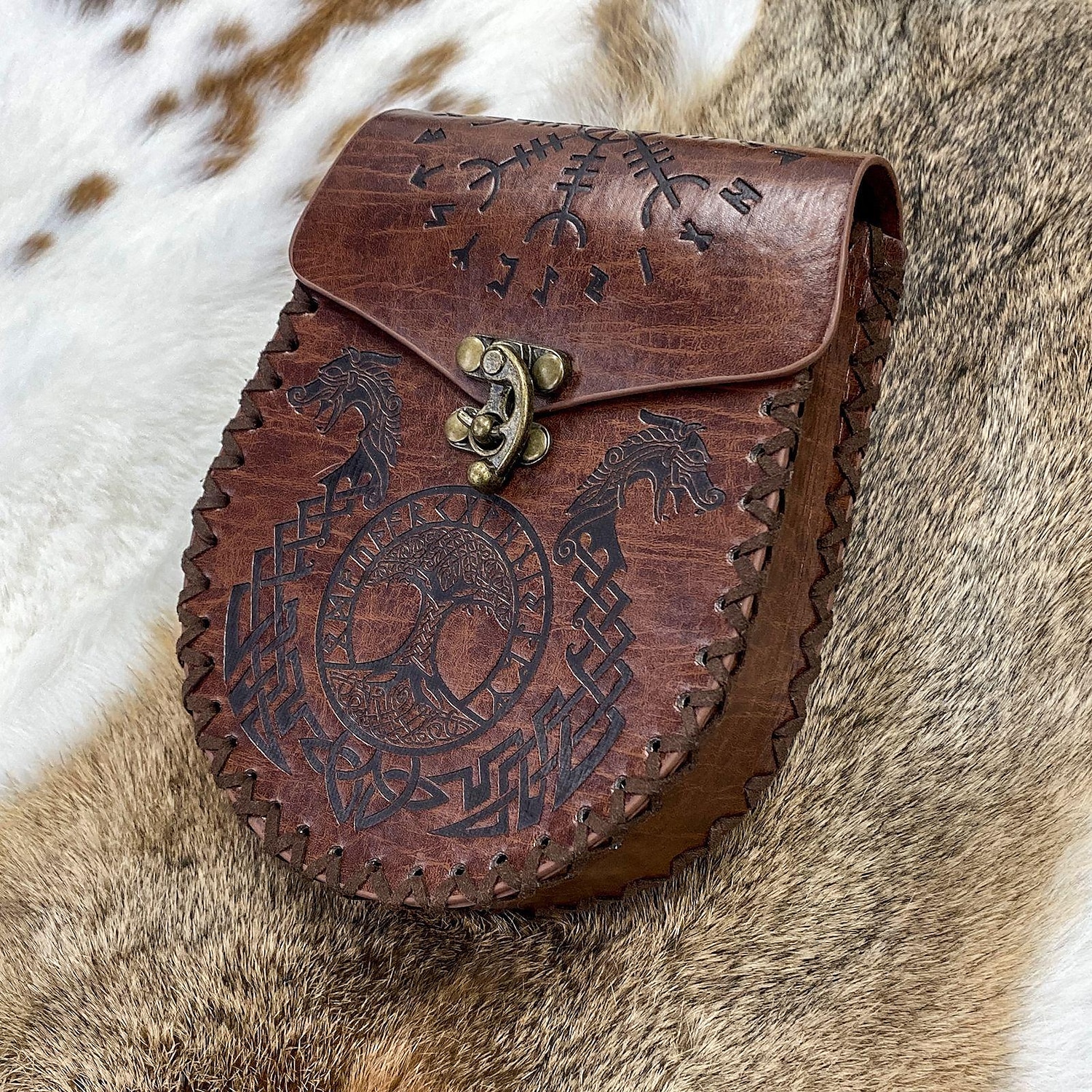 Retro Punk a gotika Středověké Cosplay kostým taška Pouzdro na opasek Ren Faire Rytíř Viking Keltský rytíř Pánské Dámské Unisex Keltské Viking předvečer Všech svatých Plesová maškaráda Výkon Podium 2025 - $26.99 –P8