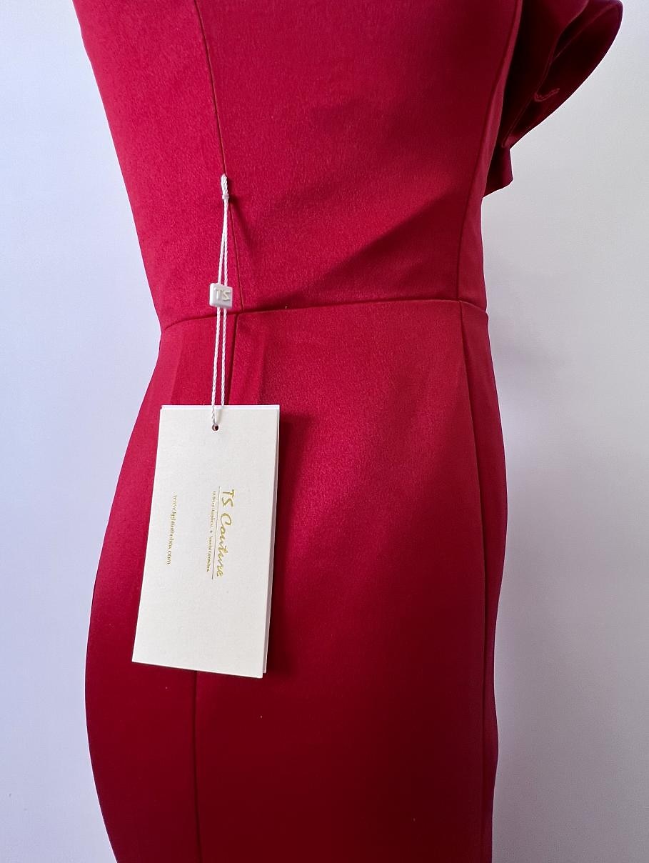 Robe de Soirée Sirène Corsets Robe Invité Formal Mariage Longueur de Sol Sans Manches Une Épaule Taffetas avec Volants Fleur d'Épaule Robe Mascarade de 2025 ? $170.99 –P1