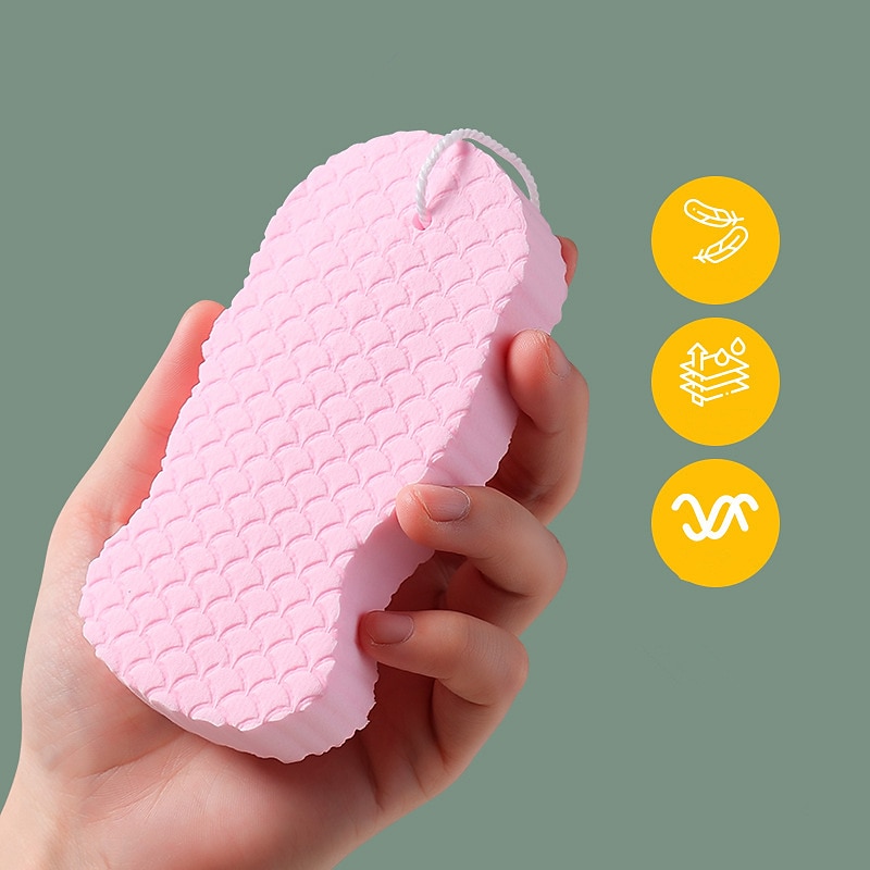 Super Soft Exfoliating Bath SpongeUltra Soft Bath Body Shower SpongeSpa Scrub Exfoliator Dead Skin Remove ReusableSponge Bath Sponge for Adults Children and Pregnant Women 2025 - $4.99 –P11
