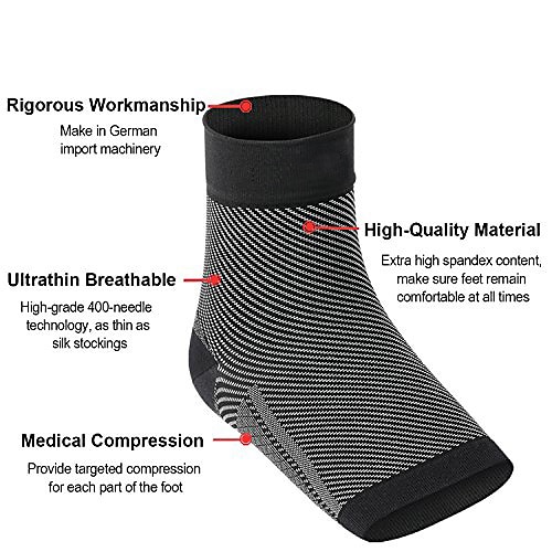Plantar Fasciitis Socks Arch Ankle Support, 20-30 Mmhg Foot Compression Sleeves Eases Swelling, Heel Spurs, Improves Blood Circulation, Better Than Night Splint For Hiking, Runnning By (1 Pair) 2025 - $17.49 –P2
