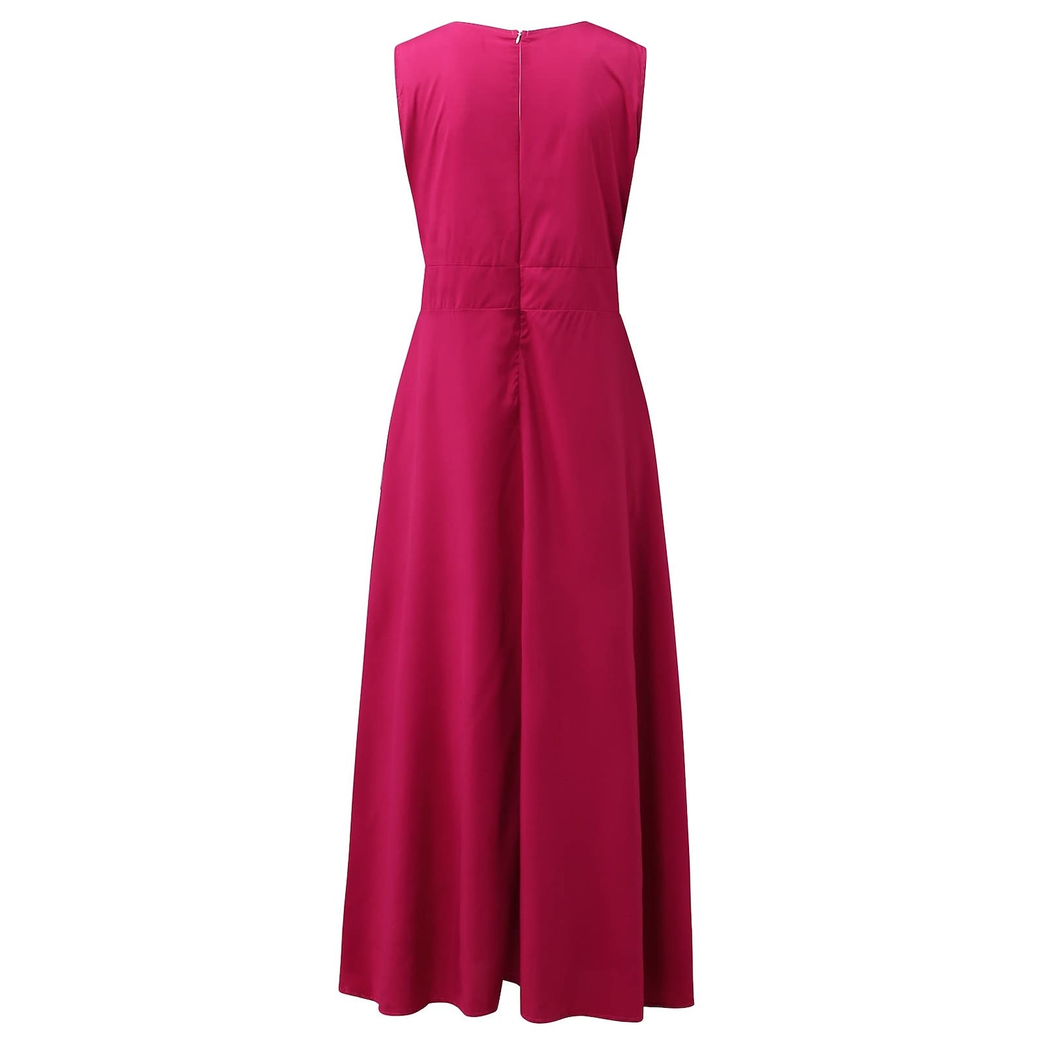 Women's Casual Dress Swing Dress Long Dress Maxi Dress Blue Light Green Fuchsia Sleeveless Floral Print Spring Summer V Neck 2023 S M L XL XXL 2025 - $38.99 –P9