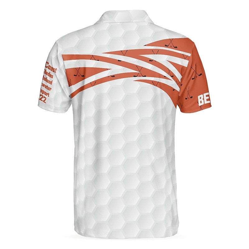 Homens Listrado Camisas Polo Esportivas Camisa de golfe Manga Curta Camisas polo Camisas de colarinho Casual Roupa de Esporte Roupas de férias Impressão 3D Botões Vermelho de 2026 por $23.99 –P6