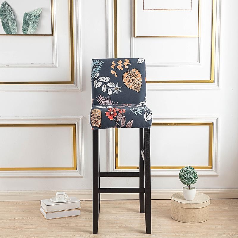 Stretch Bar Stool Cover Pub Counter Stool Chair Slipcover for Dining Room Cafe Furniture Seat Cover Stretch Protectors Non Slip with Elastic Bottom 2025 - $9.49 –P19