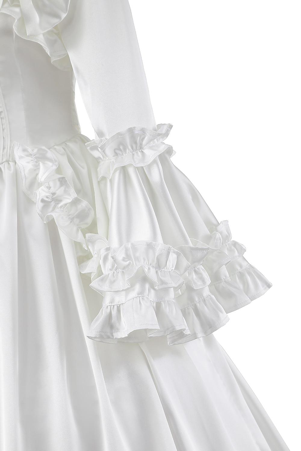 Rococo Βικτωριανής Εποχής secolul al 18-lea Rochii Costum de petrecere Mascaradă Mânecă cu volan Maria Antonietta Mărime Plus Size Haine Bal Pentru femei Fete Regal Halloween Mascaradă Carnaval 2025 - $130.99 –P10