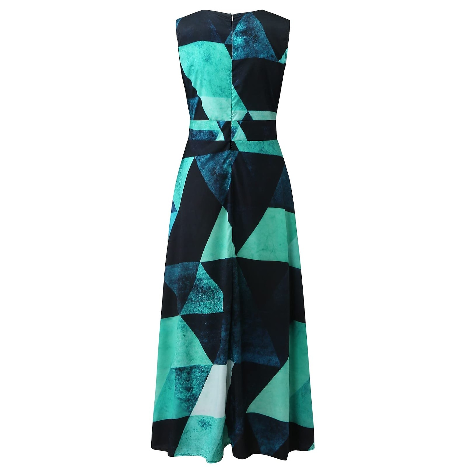 Women's Casual Dress Swing Dress Long Dress Maxi Dress Blue Light Green Fuchsia Sleeveless Floral Print Spring Summer V Neck 2023 S M L XL XXL 2025 - $38.99 –P18
