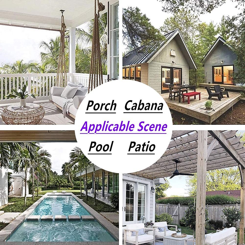 Водонепроницаемые наружные шторы для уединения, раздвижные шторы для патио, шторы для перголы с люверсами, 3d лесной пейзаж для беседки, балкона, крыльца, вечеринки, 1 панель 2026 - $42.99 –P5