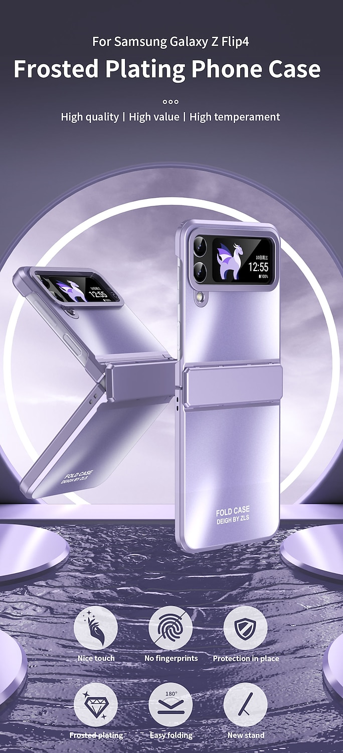 2025年 電話 ケース 用途 サムスンのギャラクシー Zフリップ6 Z Flip 5 Z Flip 4 Z Flip 3 フルボディーケース 耐衝撃 ソリッド アルミニウム合金 コレクション – $24.99 –P1