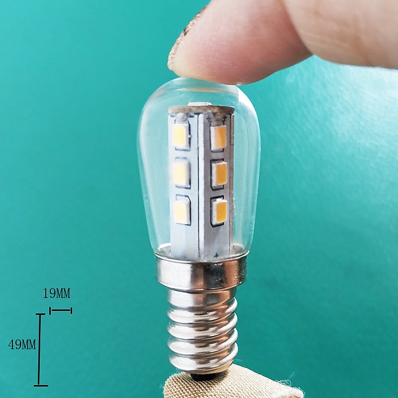 2W LED Globe Bulbs 150lm E12 T13 LED Beads SMD 2835 Warm White White 220V 2025 - $8.49 –P8