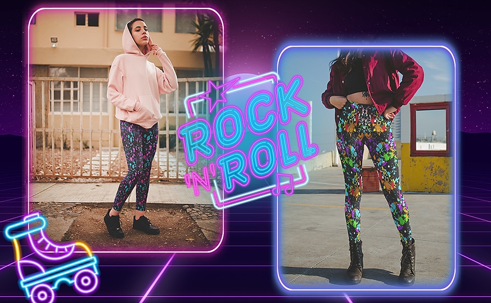 Retro Vintage Anos 80 Leggings Mulheres Ocasiões Especiais Vintage Cosplay Casual / Diário Calças de 2025 por $19.99 -P3