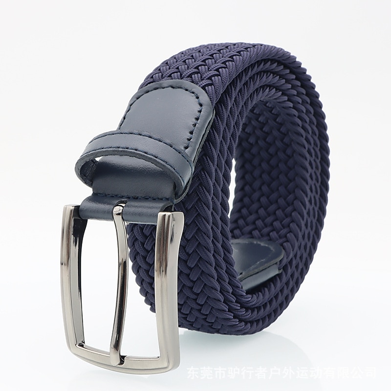 cinto masculino simples casual de malha de poliéster elástico com fivela presente moderno para namorado e pai de 2025 por $17.99 –P10