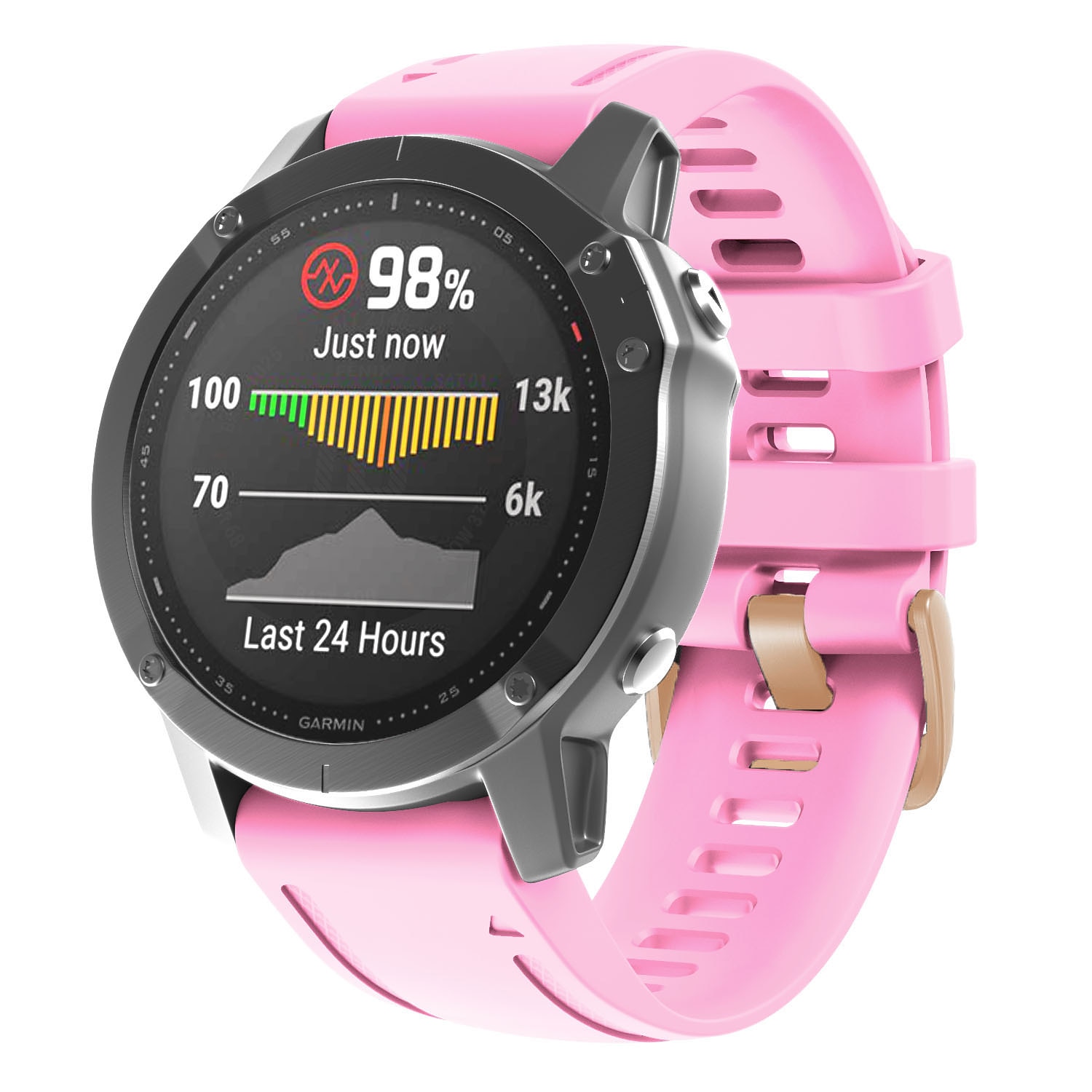 Kellon ranneke varten Garmin Fenix 7S Pro 6S 5S Plus Epix Pro 42mm Approach S70 42mm Instinct 2S Descent Mk2S D2 Delta S 20mm Silikoni Korvaus Hihna Pikakiinnitys 22mm Urheiluhihna Ranneke 2025 - $13.99 -P6
