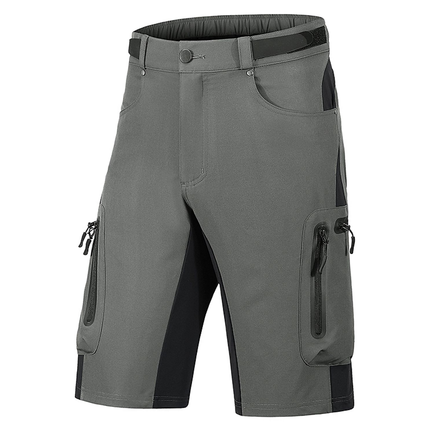 Men's Cycling MTB Shorts Bike Baggy Shorts MTB Shorts Mountain Bike MTB Road Bike Cycling Sports Patchwork 3D Pad Breathable Quick Dry Moisture Wicking Black Army Green Clothing Apparel Bike Wear 2025 - $34.99 –P11