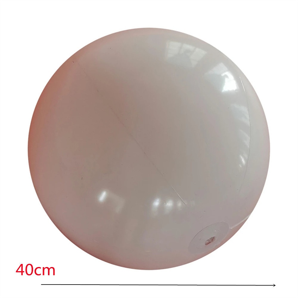 Luce galleggiante per piscina a LED a 16 colori, palla da spiaggia a LED luminosa da 40 cm e 60 cm, telecomando, impermeabile, gonfiabile, galleggiante, per piscina, cortile, prato, festa, lampada del 2025 a $27.99 –P2