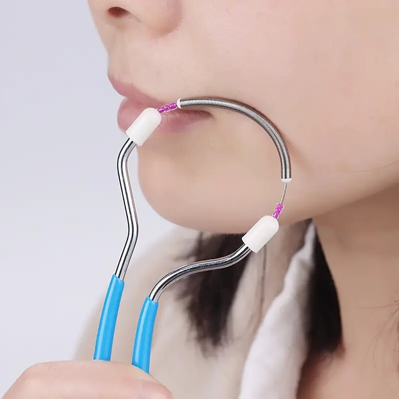 Facial Hair Remover For Women. Remove Unwanted Hair On Upper Lip Chin Face Or Neck  The Original Hair Remover Spring For Unsightly Hair 2025 - $8.99 –P1