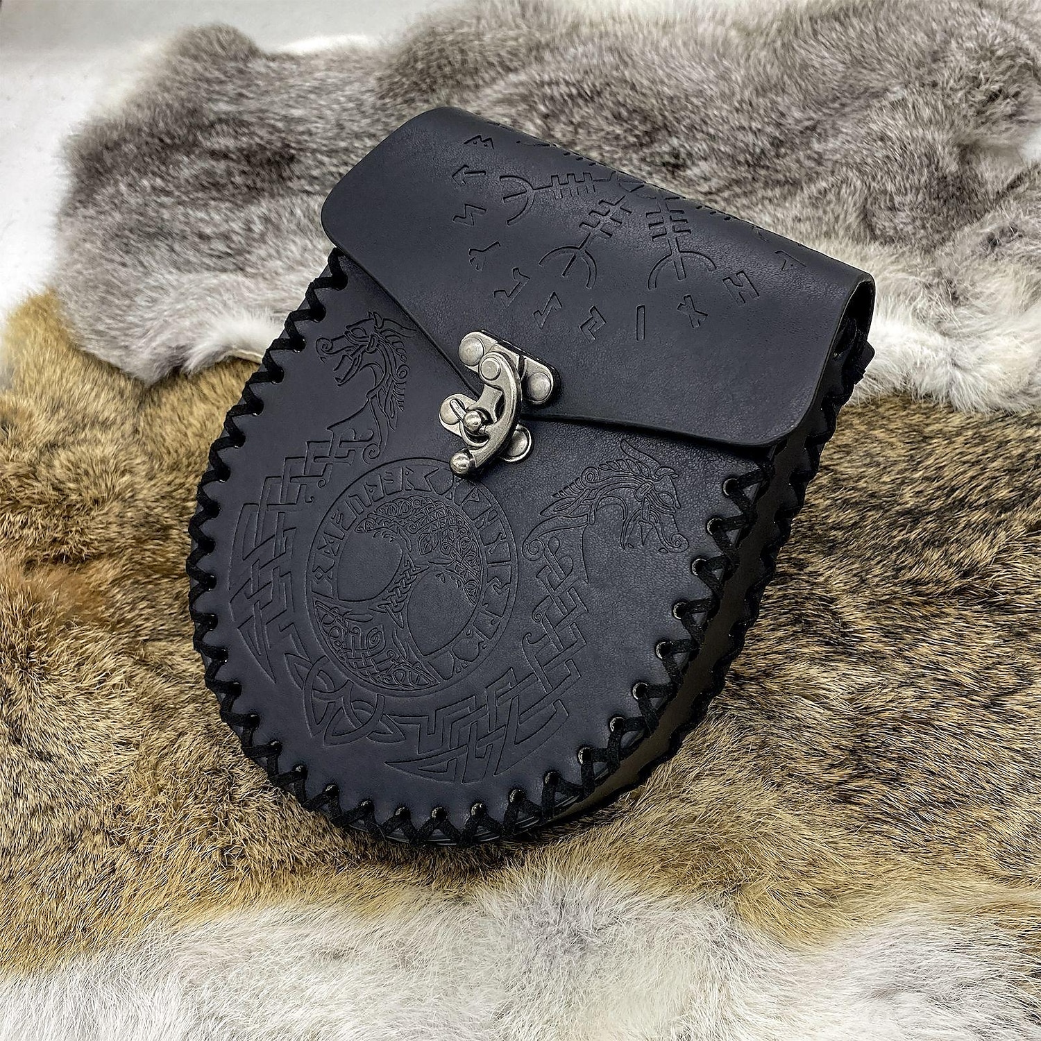 Retro Punk a gotika Středověké Cosplay kostým taška Pouzdro na opasek Ren Faire Rytíř Viking Keltský rytíř Pánské Dámské Unisex Keltské Viking předvečer Všech svatých Plesová maškaráda Výkon Podium 2025 - $26.99 –P9