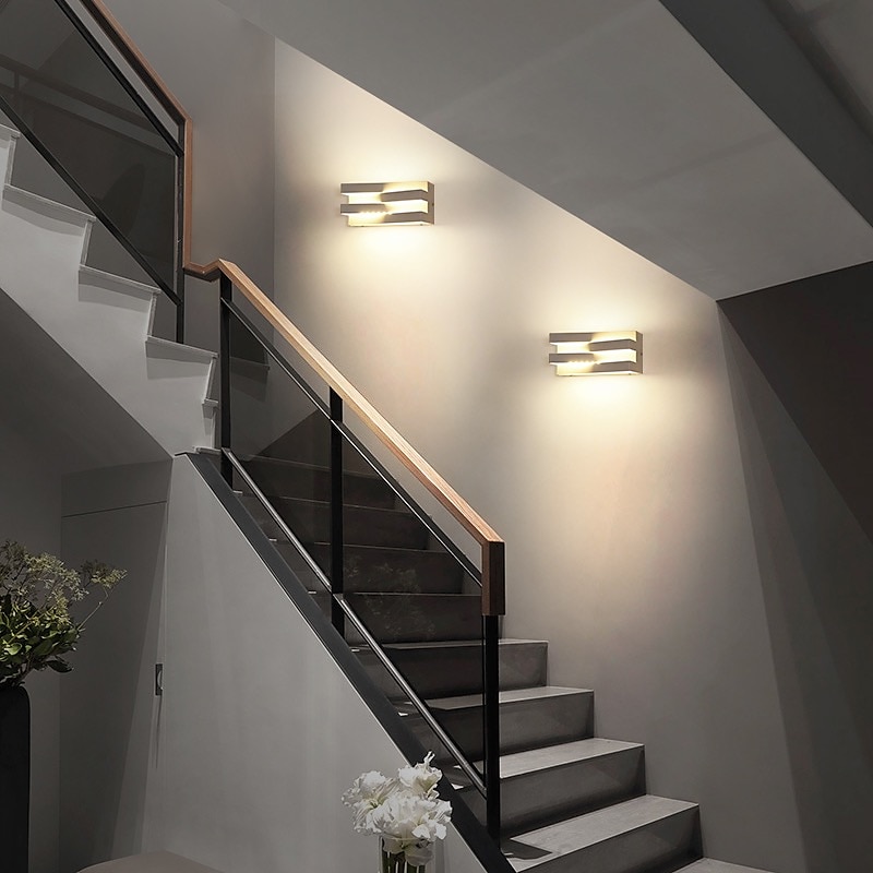Lampada Da Parete A Led Da Esterno Impermeabile 10 W Su E Giù Illuminazione Da Interno A Doppia Testa Curva Da Parete Camera Da Letto Moderna Luce Bianca Calda del 2025 a $82.99 –P3