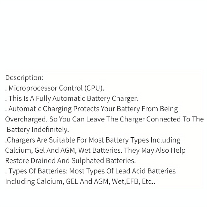 10-Amp Car Battery Charger 12V And 24V Smart Fully Automatic Battery Charger Maintainer Trickle Charger For Lawn Mower Boat Marine Lead Acid Batteries 2025 - $68.99 –P1
