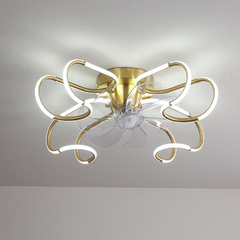 wentylator sufitowy z funkcją ściemniania światła 65 cm 6 prędkości wiatru nowoczesny wentylator sufitowy do sypialni, aplikacji do salonu & pilot zdalnego sterowania 110-240v# 2025 - $331.09 –P5