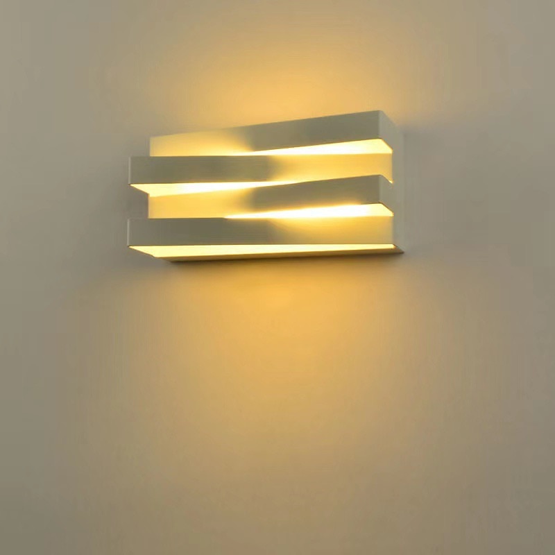 Lampada Da Parete A Led Da Esterno Impermeabile 10 W Su E Giù Illuminazione Da Interno A Doppia Testa Curva Da Parete Camera Da Letto Moderna Luce Bianca Calda del 2025 a $82.99 –P5