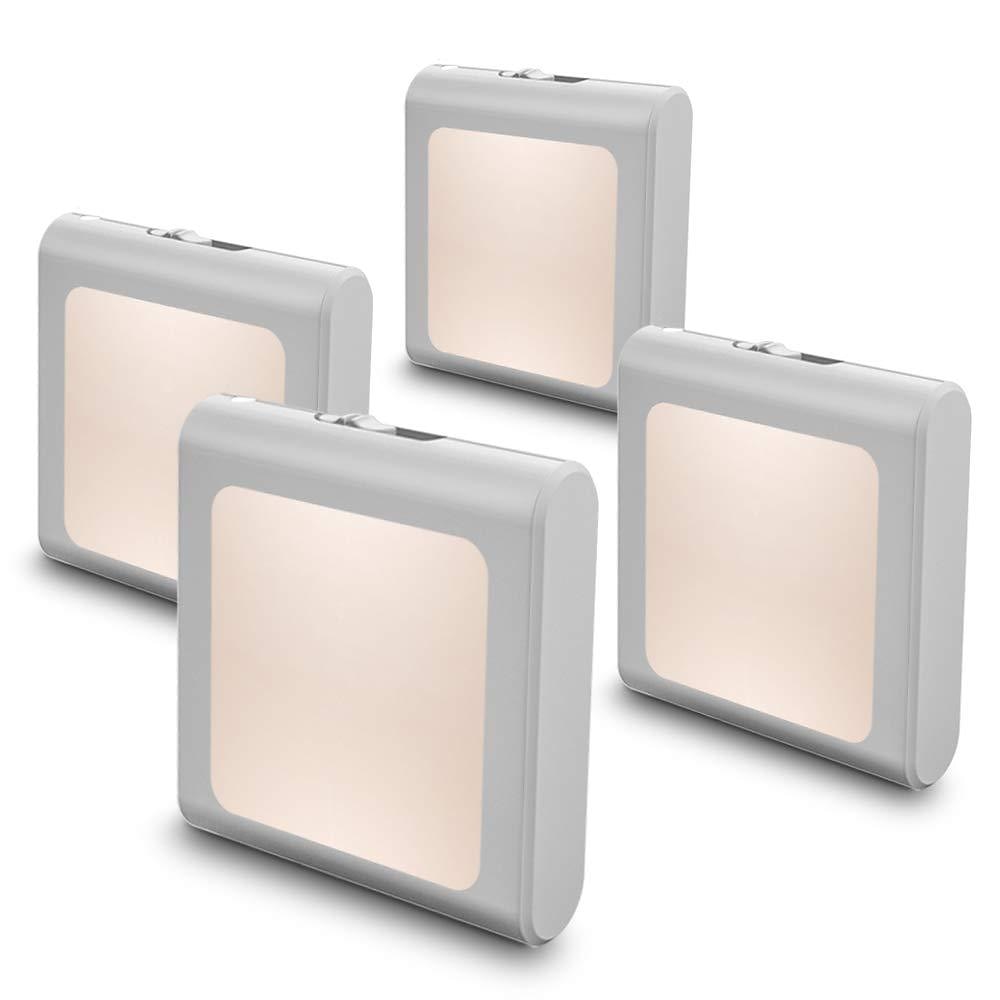 conecte a luz noturna led regulável com sensor automático de crepúsculo ao amanhecer luzes noturnas brancas suaves e quentes para corredor quarto, quarto infantil cozinha escada de 2025 por $2.99 –P1