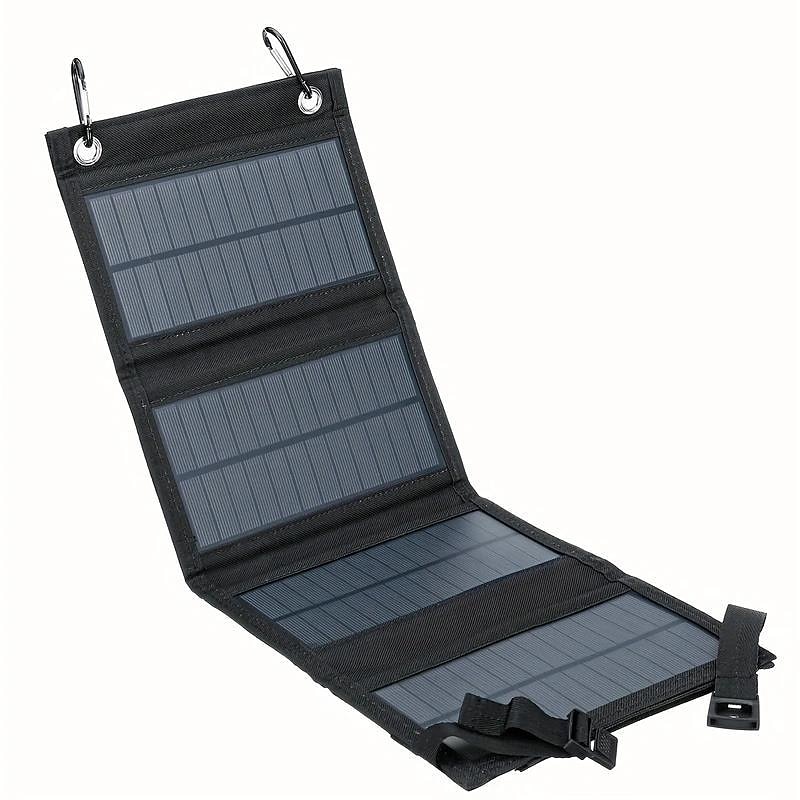 20W Portable Solar Charger 5V Foldable Solar Panel With USB Port Compatible With Cell Phone Digital SLR Power Bank For Outdoor Camping Hiking RV Trip 2026 - $41.99 –P6