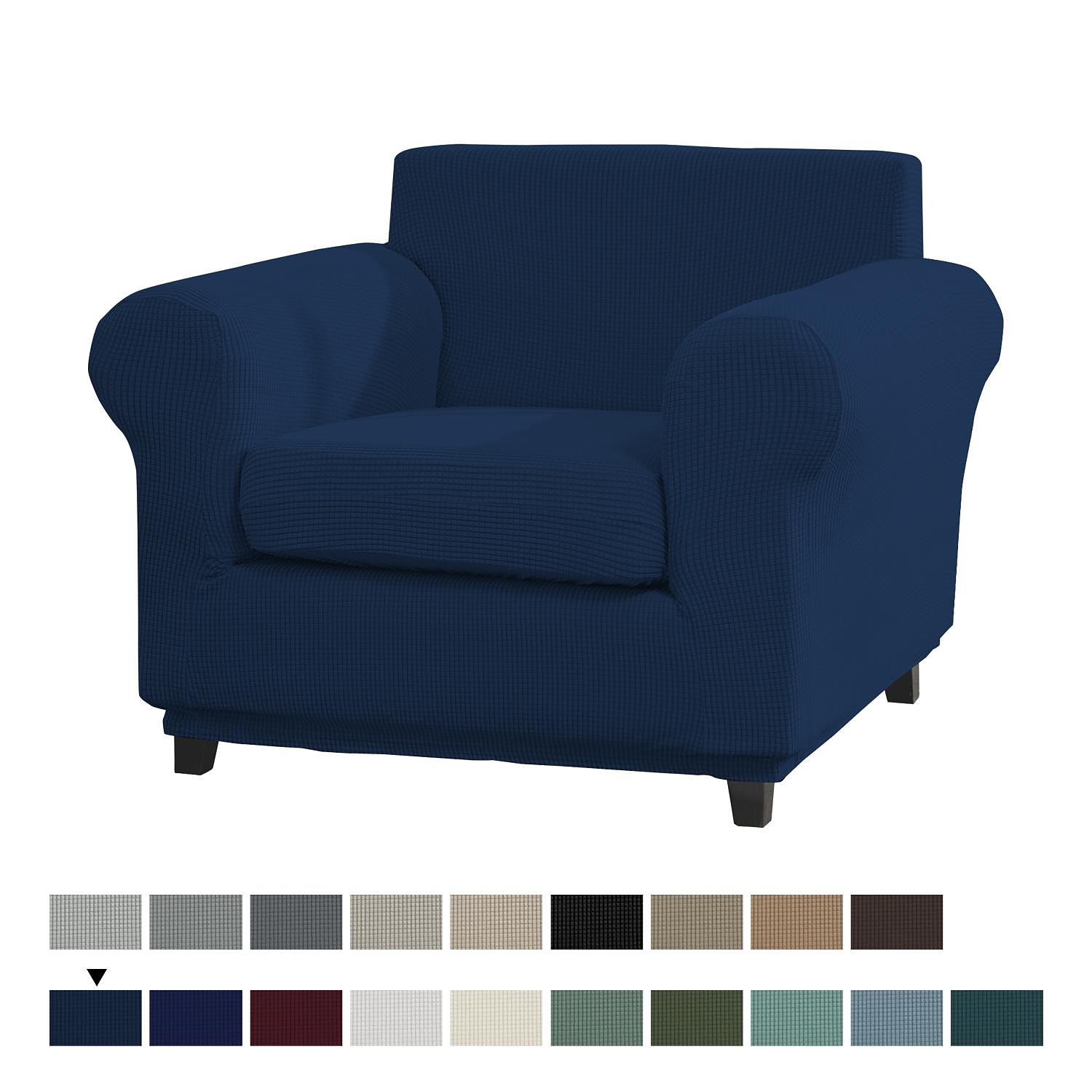 Stretch Single Sofa Cover For Dogs Pet, Armchair Slipcover 1 Seater Couch Furniture Protector with Elastic Bottom Washable Couch Furniture Protector 2025 - $56.99 –P10